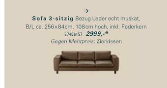 Höffner Sofa 3-sitzig Angebot