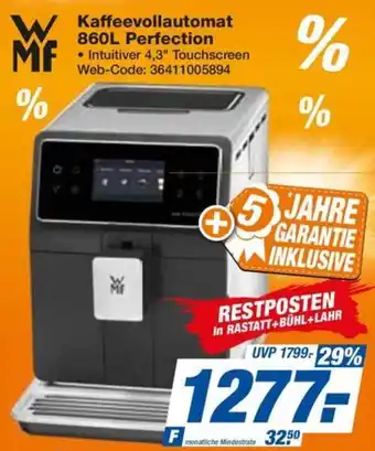 expert Octomedia WMF Kaffeevollautomat 860L Perfection Angebot