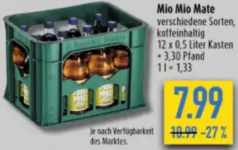 diska Mio Mio Mate 12 x 0,5 Liter Kasten Angebot