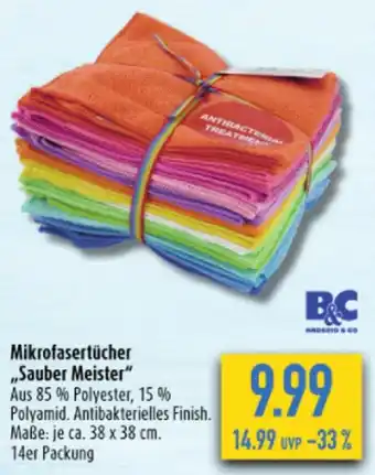 diska Mikrofasertücher ,,Sauber Meister" Angebot