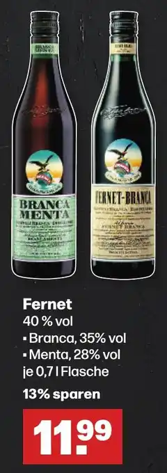 Handelshof Fernet 0,7 L Flasche Angebot