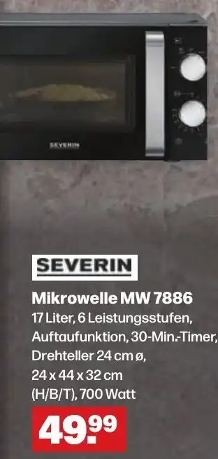 Handelshof SEVERIN Mikrowelle MW 7886 Angebot