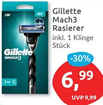 Budni Gillette Mach3 Rasierer Angebot