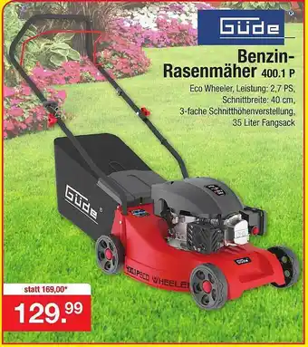 Zimmermann Güde Benzin Rasenmäher 400.1 P Angebot