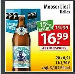 Getränkeland Mooser Liesl Helles Angebot