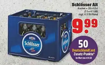 trinkgut Schlösser Alt Angebot