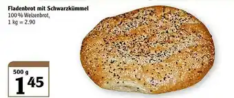 Globus Fladenbrot Mit Schwarzkümmel Angebot