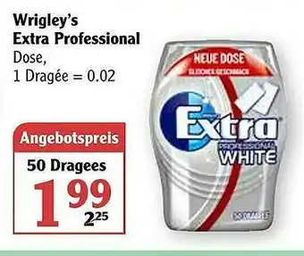 Globus Wrigley's Extra Professional Angebot