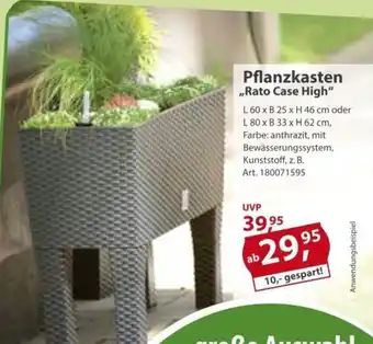 Sonderpreis Baumarkt Pflanzkasten ,,Rato Case High" Angebot