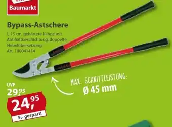 Sonderpreis Baumarkt Bypass-Astschere Angebot