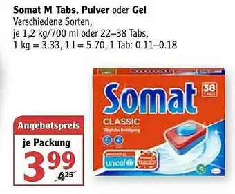 Globus Somat M Tabs, Pulver Oder Gel Angebot