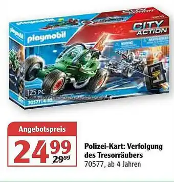 Globus Polizei-kart: Verfolgung Des Tresorräubers Angebot