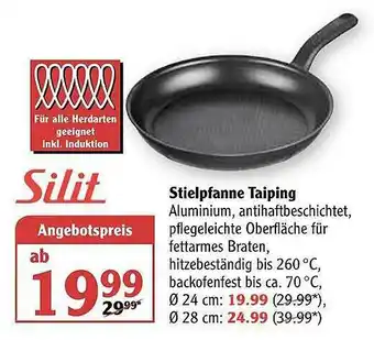 Globus Stielpfanne Taiping Silit Angebot