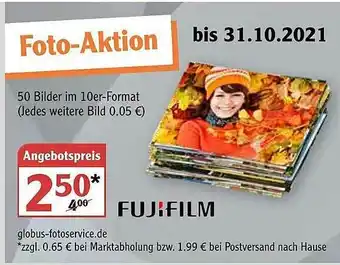 Globus Fujifilm 50 Bilder Im 10er-format Angebot