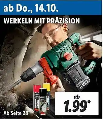 Lidl Werkeln Mit Präzision Angebot