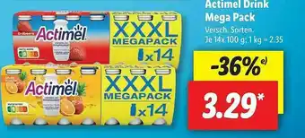 Lidl Actimel Drink Mega Pack Angebot