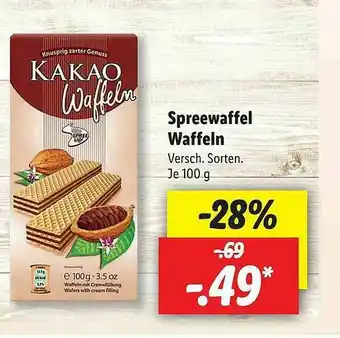 Lidl Spreewaffel Waffeln Angebot