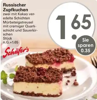 WEZ Schäfer's Russischer Zupfkuchen Angebot
