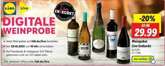 Lidl Weinpaket Live Entkorkt Angebot