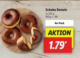 Lidl Schoko Donuts Angebot