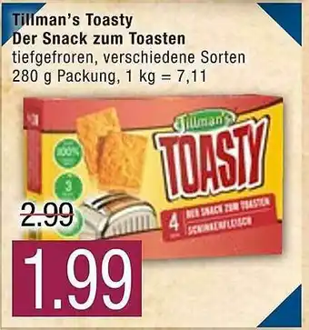 Marktkauf Tillman's Toasty Der Snack Zum Toasten Angebot