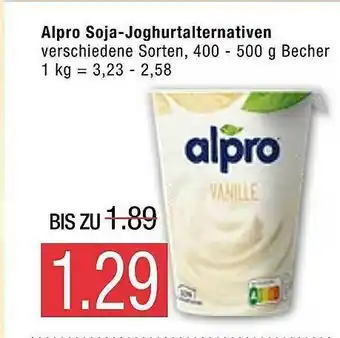 Marktkauf Alpro Soja-joghurtalternativen Angebot