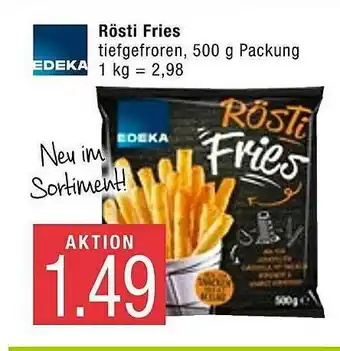 Marktkauf Edeka Rösti Fries Angebot