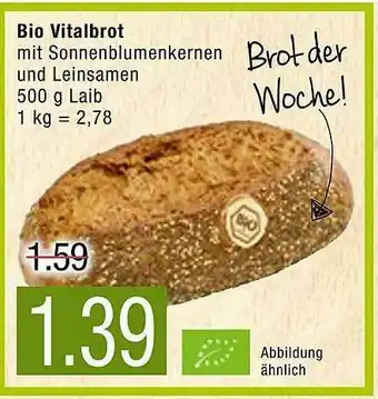 Marktkauf Bio Vitalbrot Angebot