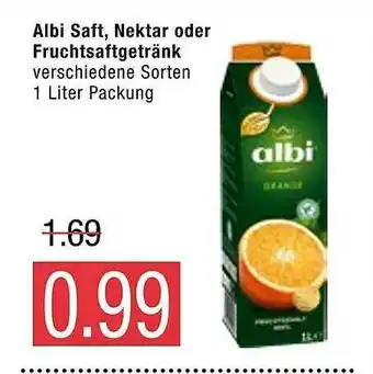 Marktkauf Albi Saft, Nektar Oder Fruchtsaftgetränk Angebot