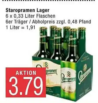 Marktkauf Staropramen Lager Angebot