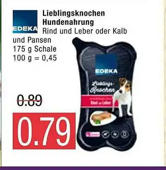 Marktkauf Edeka Lieblingsknochen Hundenahrung Angebot