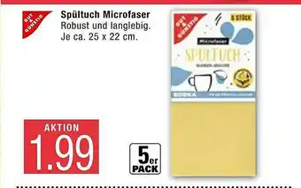 Marktkauf Gut & Günstig Spültuch Microfaser Angebot