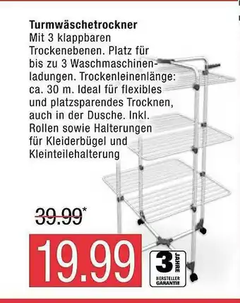 Marktkauf Turmwäschetrockner Angebot