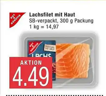 Marktkauf Gut & Günstig Lachsfilet Mit Haut Angebot