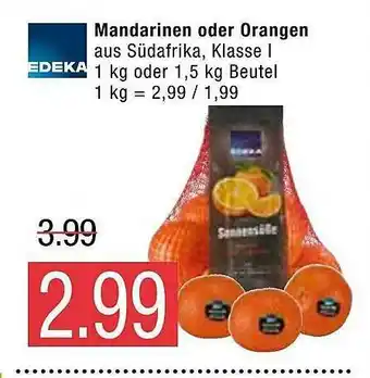 Marktkauf Edeka Mandarinen Oder Orangen Angebot