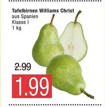 Marktkauf Tafelbirnen Williams Christ Angebot