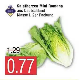 Marktkauf Unsere Heimat Salatherzen Mini Romana Angebot