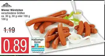 Marktkauf Gutfleisch Wiener Würstchen Angebot