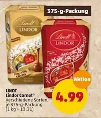 PENNY Lindt Lindor Cornet Angebot