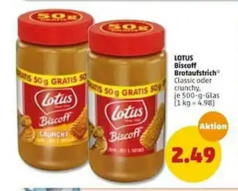 PENNY Lotus Biscoff Brötaufstrich Angebot