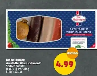 PENNY Die Thüringer Arnständter Wurstsortiment Angebot