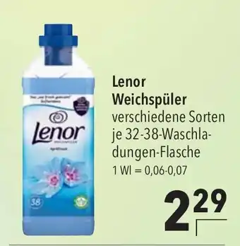 CITTI Markt Lenor Weichspüler 32-38WL Angebot