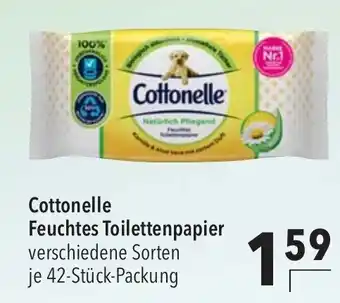 CITTI Markt Cottonelle Feuchtes Toilettenpapier verschiedene Sorten je 42-Stück-Packung Angebot