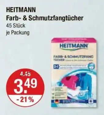 V Markt HEITMANN Farb- & Schmutzfangtücher Angebot