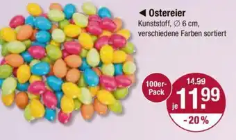 V Markt Ostereier Angebot