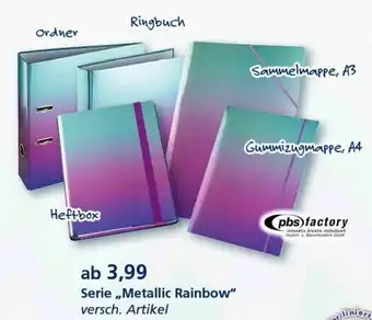 McPaper Serie Metallic Rainbow Angebot