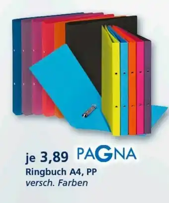 McPaper Pagna Ringbuch A4, PP Angebot