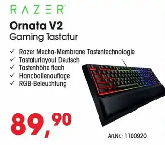 Arlt Razer Ornata V2 Gaming Tastatur Angebot