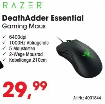 Arlt Razer DeathAdder Essential Gaming Maus Angebot