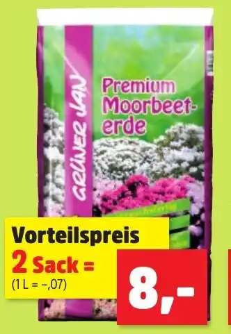 Thomas Philipps Premium Moorbeeterde 60 Liter Angebot